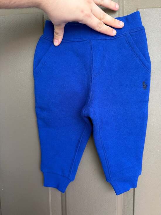 Ralph Lauren Other - Ralph Lauren Baby Boys Fleece Jogger Pants Blue Size 9M